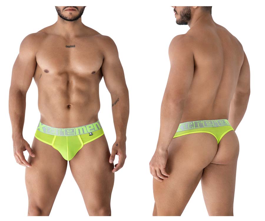 [Xtremen] Microfiber Thongs Neon Green (91235)